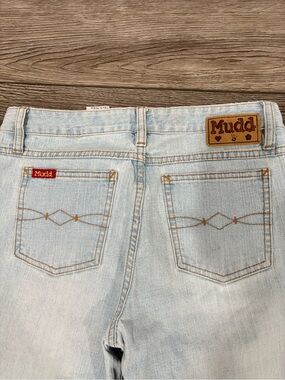 MUDD Low Rise Flare Light Wash Jeans